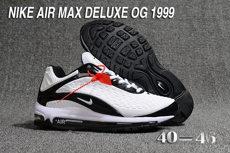 Nike Air Max Deluxe OG 1999 White Black Shoes